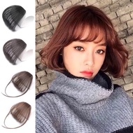 Fake Mini Size Air Fringe Fashion Curly Fringe Thin Wig Piece