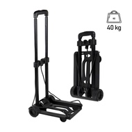 Mini Gallon Trolley Lightweight Folding Trolley Portable Luggage Cart 23x32cm 40kg
