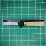 Gerber Quadrant Flipper knife sheepspoot black stainles steel handle