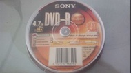 SONY DVD空碟燒碟 8只