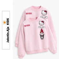 Just Jacket - Girls' Sweater (1th - 16th) Kids Jacket HELLO KITTY CINNAMOROLL KUROMI MELODY Cute Pre