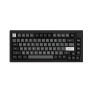 Akko 5075B Plus Mechanical Keyboard 75% Percent RGB Hot-Swap Keyboard with Button, Black & Silver Th