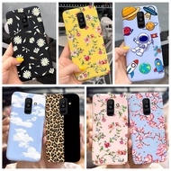 Fashion Leopard Phone Case Samsung Galaxy J8 J6 J4 2018 Soft Silicone Shockproof Casing Samsung J4 Plus J6Plus J610F Back Cover