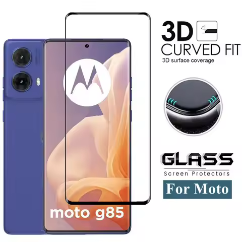 2Pcs Cover Glass For Motorola Moto G85 Tempered Glass Moto G85 Screen Protector Protective Phone Fil