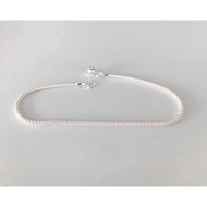 Anklet With Openwork Flower Pattern 925 Sterling Silver Real Jewelry Silver Anklet 925 Original