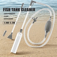 Aquarium Siphon Fish Tank Cleaner Siphon Pump Water Change Aquarium Water Changer