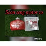 Yuasa Battery YB3L-B/YB4L-B/YB5L-B/6N4-2A-6 EX5 RXZ Y125zr wave class y80 Y100 sport Y110ss