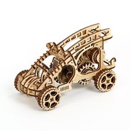 全城熱賣 - 3D碰碰車立體木質兒童玩具拼圖齒輪驅動DIY兒童益智玩具