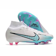 New Nike Zoom Mercuria Elite White Blue Children's Soccer Shoes