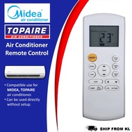 [ ❄MIDEA❄TOPAIRE ] Replacement for Midea/Topaire Aircond Remote Control (RG-57)