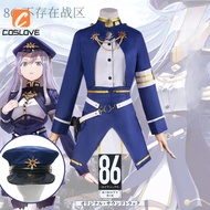 Anime The 86 Eighty-Six Vladilena Milize Cosplay Clothing Full Set Costume Outfiits For Woman Dress 