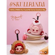 Pop Mart Skullpanda You Found Me Earphone Case Peanut / Popmart Earphone Case Skullpanda Beauty Wome