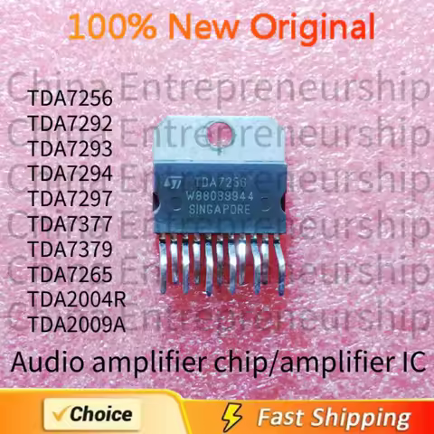1 PCS TDA TDA7256 TDA7292 TDA7293 TDA7294 TDA7297 TDA7377 TDA7379 TDA7265 TDA2004R TDA2009A Audio am