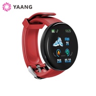 YAANG Smart Watch D18 Blood Pressure Round Fitness Traer Smart Watch For IOS Android