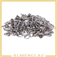 [Almencla2] 100 x Single Hole Small D- Picture Photo Frame Hanging Hangers 2.5 x1 cm