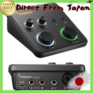 MAONO Audio Interface Audio Mixer XLR Input Routing DAW Compatible with Instruments/Computers/Smartp