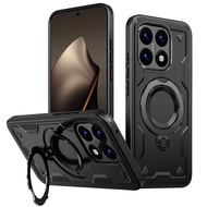 Case for Xiaomi 15T Pro Mi 14t Xiaomi15t Finger Ring Magnetic Bracket Phone Case