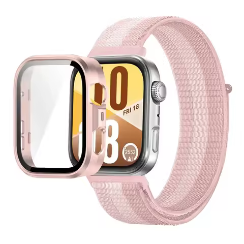 Nylon Strap For Huawei Watch Fit 4 3 Woven Sports Smartwatch Wristband Correa Huawei Watch Fit 4/4 P