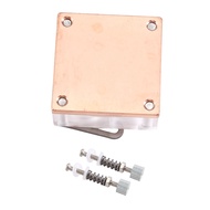 1Set Diagonal Hole CPU Water Cooling Block Cooler South Bridge Northbridge Block for Computer CPU Bl