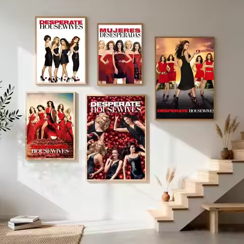 Drama Desperate Housewives Poster Hot Sale HD Poster Wall Art High Quality Nordic Home Decor Living 