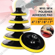 M10 / M14 Polisher Adhesive Pad Polisher Backing Pad Polish Pad Backer Pad Thread Polishing Buffing 