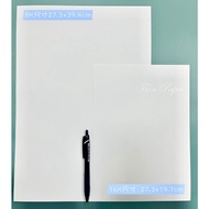 Fion 8K/16K|High Quality Ivory Card 200 Pounds|Neutral Card|Smooth Paper|Writing Paper/Drawing Paper