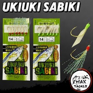 MATA UkiUki Sabiki Apollo HOOK Live Bait Fishing Hook Cari Live Bait for Mackerel Fish Sabiki Apollo