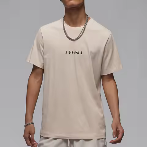 Nike genuine genuine Jordan Air Men's New Round Neck Short Sleeve T-Shirt DM3183-203