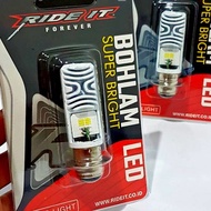 Ride It H6 Motorcycle LED Light H6 SB 2-sided 18Watt LED Bulb M5X2 Automatic Motorcycle Light Cap Va