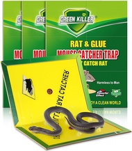 Qualirey 2 Pack 13" x 20" Large Snake Glue Traps with Enhanced Stickiness Snake Rat Sticky Pad Board