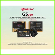 ⏑  ⏖ ❖ INPLAY GS450/GS550/GS650/GS750 ULTRA-SERIES RATED 80Plus ATX POWER SUPPLY