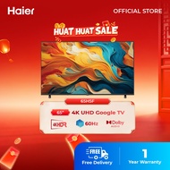 [FREE SHIPPING] Haier 65" UHD Google TV - MEMC - 4K HDR -Dolby Audio- Netflix/Youtube - RAM 2GB ROM 