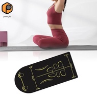 prettyia Roller Wheel Exercise Mat Jump Rope Mat Exercise Equipment Mat Men Women Yoga
