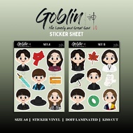 Goblin [Guardian: the Lonely and Great God] Kdrama Fanart Merch Sticker Sheets