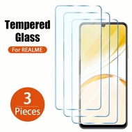 3Pcs Screen Protector For Realme 10 10s 10T 11 Pro C30 C33 C53 C55 C30s Glass Tempered For Realme GT