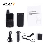KSUT ZL38 LTE Walkie Talkies Long Range 100 Miles Zello Network Radio PTT Button WiFi POC Android Sy