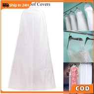 Wedding Dress Dust Cover Bridal Transparent Protective Cover Gown Storage Bag Bride Gown Case