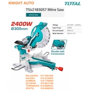 TOTAL WIRE TS42142107 Mitre Saw 1400W 210mm / TS42152557 1800W 255mm / Industrial TS42183057 2400W 3