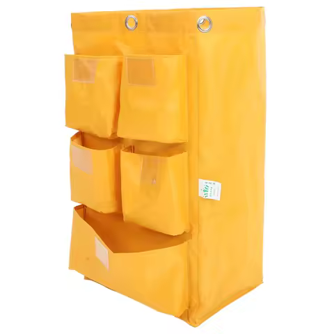 Clean Car Bag Cleaning Supply Housekeeping Liner Janitorial Bags Trash Collection Trolley For Cart C