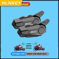 E1 Motorcycle Helmet Bluetooth 5.0 Intercom Headset 1000M Waterproof Wireless Handsfree Call Mic Int
