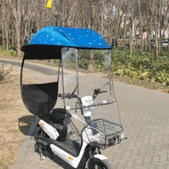 umbrella﹠ Kanopi kereta elektrik kecil kanopi basikal elektrik pelindung matahari pelindung hujan kaca depan bateri kereta menebal carport pelindung cahaya