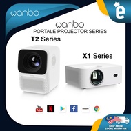 ✥(Global) Wanbo T2 FreeMax X1X1 Pro LCD Projector LED 1080P Vertical Keystone Correction Portable Projector❥