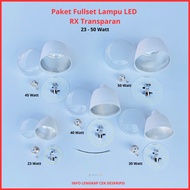 Full Set Transparent LED Light Package Ready to Assemble 23W 30W 40W 45W 50W RX Series LED Light LED