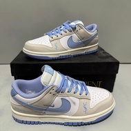 First Layer dunk Joint Saint Laurent White Blue YS Shoes Nike Dunk low Blue low-Top Sneakers Gray Wh