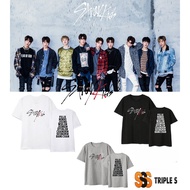 STRAY KIDS MEMBER NAME T-SHIRT FELIX MINHO JISUNG WOOJIN JEONGIN HYUNJIN CHANGBIN SEUNGMIN BANGCHAN