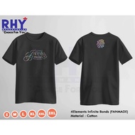4Elements Infinite Bonds FreenBecky Englot Applemim NamneungNoey Thai Kaos T-Shirt (FANMADE)