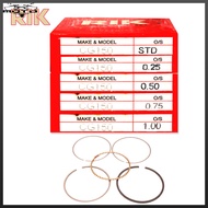 Moto Denki RIK Piston Ring Set For Honda CG150