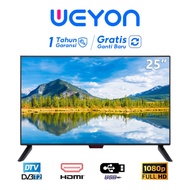 Promo Weyon tv digital 24 inch FHD tv led 21 inch TelevisiModel Murah