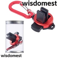 WISDOMEST BFS Fishing Tackle, Lure Portable Fishing Rod Holder,  Aluminum Alloy Fly Fishing Tools BF