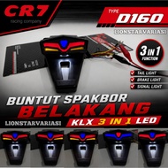 Undertail Stoplamp D160 KLX Dtracker 3 in 1 Rear Fender KLX 150 LED Plus Turn Signal KLX StopSenja